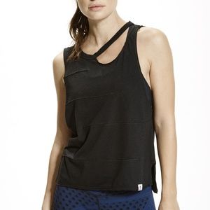 Vimmia Pacific Pintuck Workout V Tank, Size M